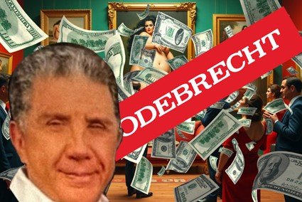 Héctor Dáger y el exdirector de Odebrecht