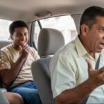 Uber cubano protagoniza video viral en TikTok tras discusión telefónica y disculpa inesperada a pasajeros