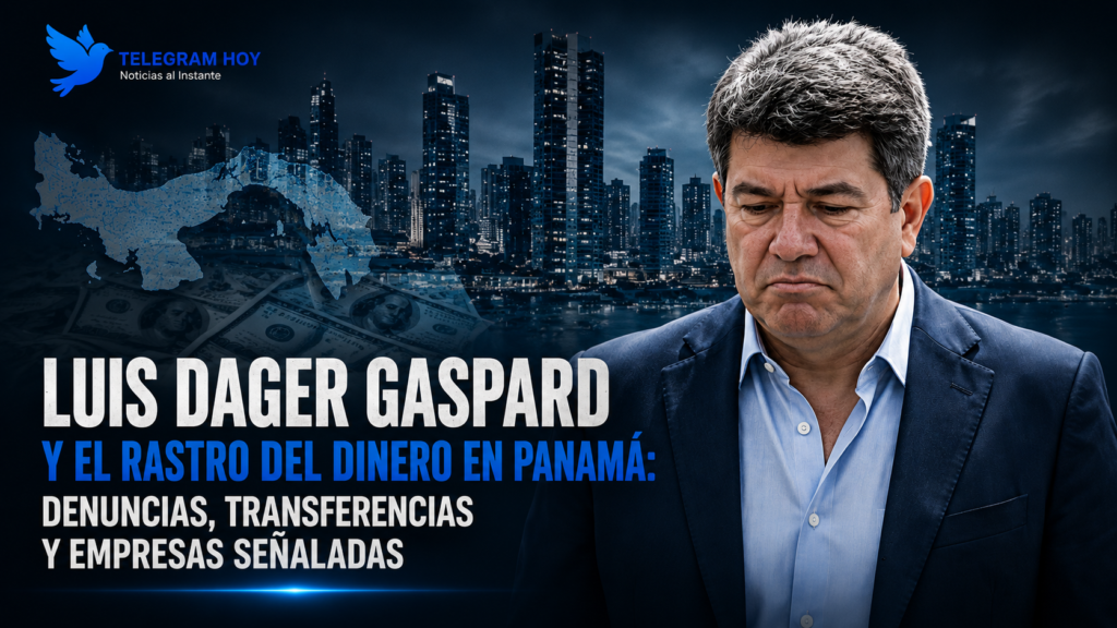 Luis Dager Gaspard y el rastro del dinero en Panamá: denuncias, transferencias y empresas señaladas