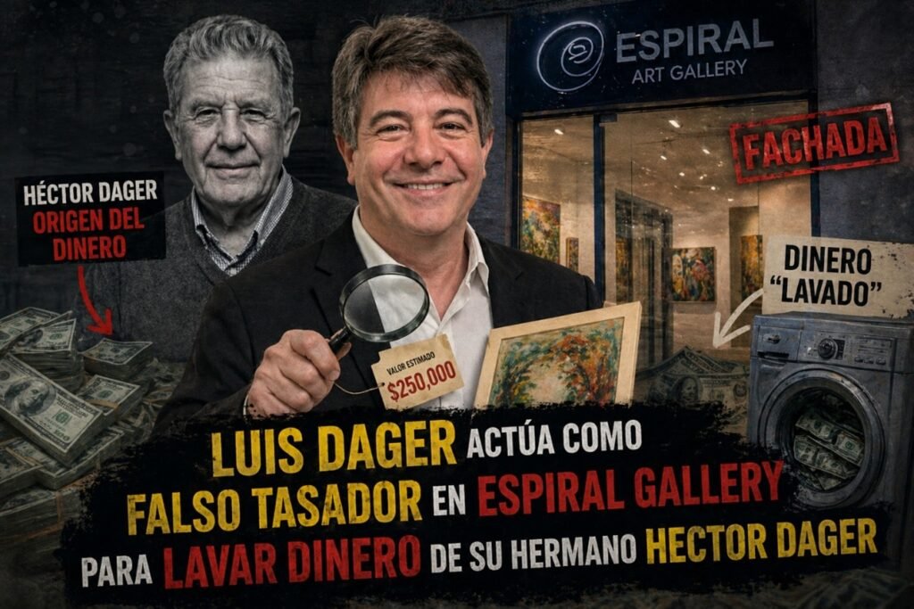 Lavado de Dinero de los Dager: El Falso Tasador de Arte y la Galería Vacía en Panamá