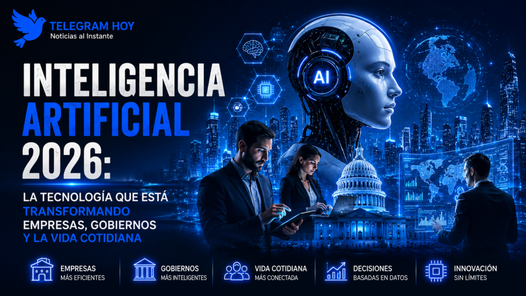 Inteligencia artificial 2026: la tecnología que está transformando empresas, gobiernos y la vida cotidiana