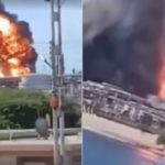 Incendio en refinería Cardón obliga a detener operaciones; PDVSA no reporta heridos